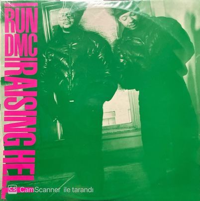 Run DMC Raising Hell LP Plak