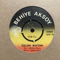 Behiye Aksoy Özlem Rıhtımı 45lik Plak