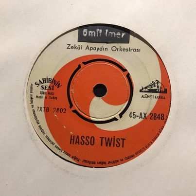 Zekai Aydın Orkestrası Hasso Twist 45lik Plak