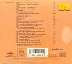 Mario Lanza Don't Forget Me CD