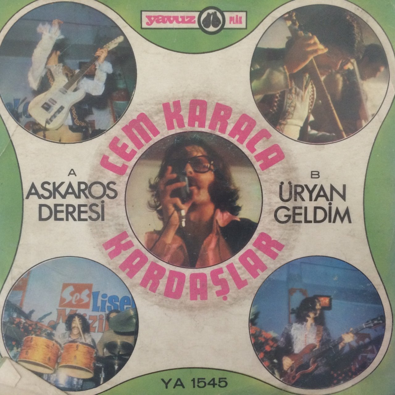 Cem Karaca Kardaşlar Askaros Deresi 45lik Plak