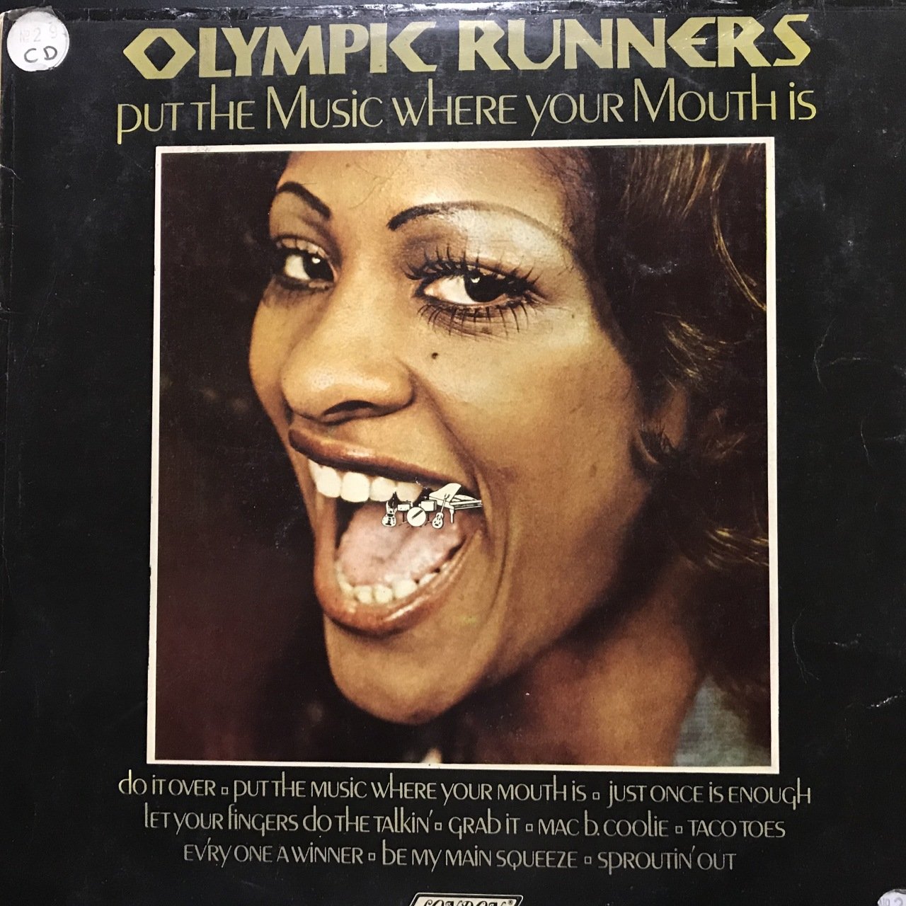Olympic Runners Put The Music Where Your Mouth Is LP Plak