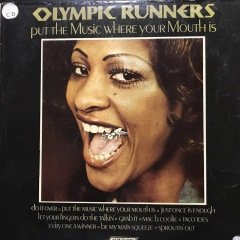 Olympic Runners Put The Music Where Your Mouth Is LP Plak