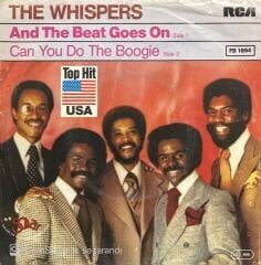 The Whispers And The Beat Goes On 45lik Plak