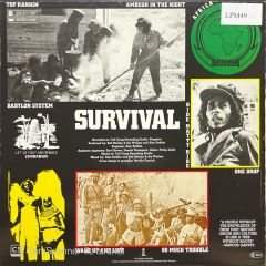 Bob Marley & The Wailers Survival LP Plak