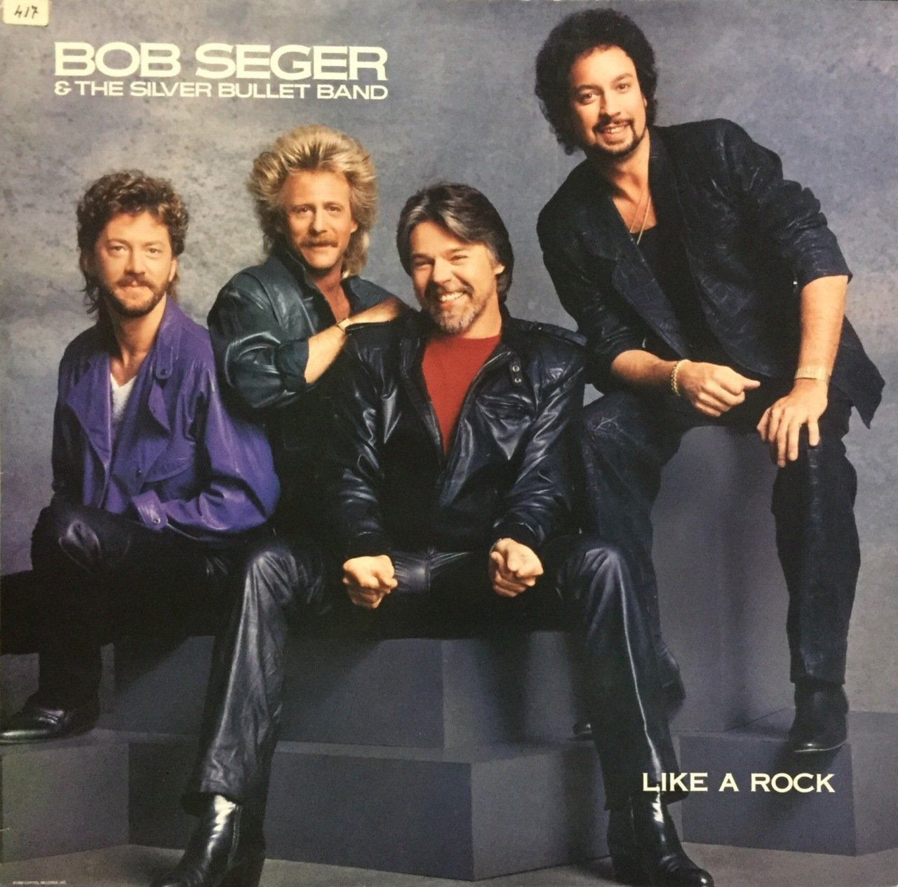 Bob Seeger & The Silver Bullet Band Like A Rock LP Plak