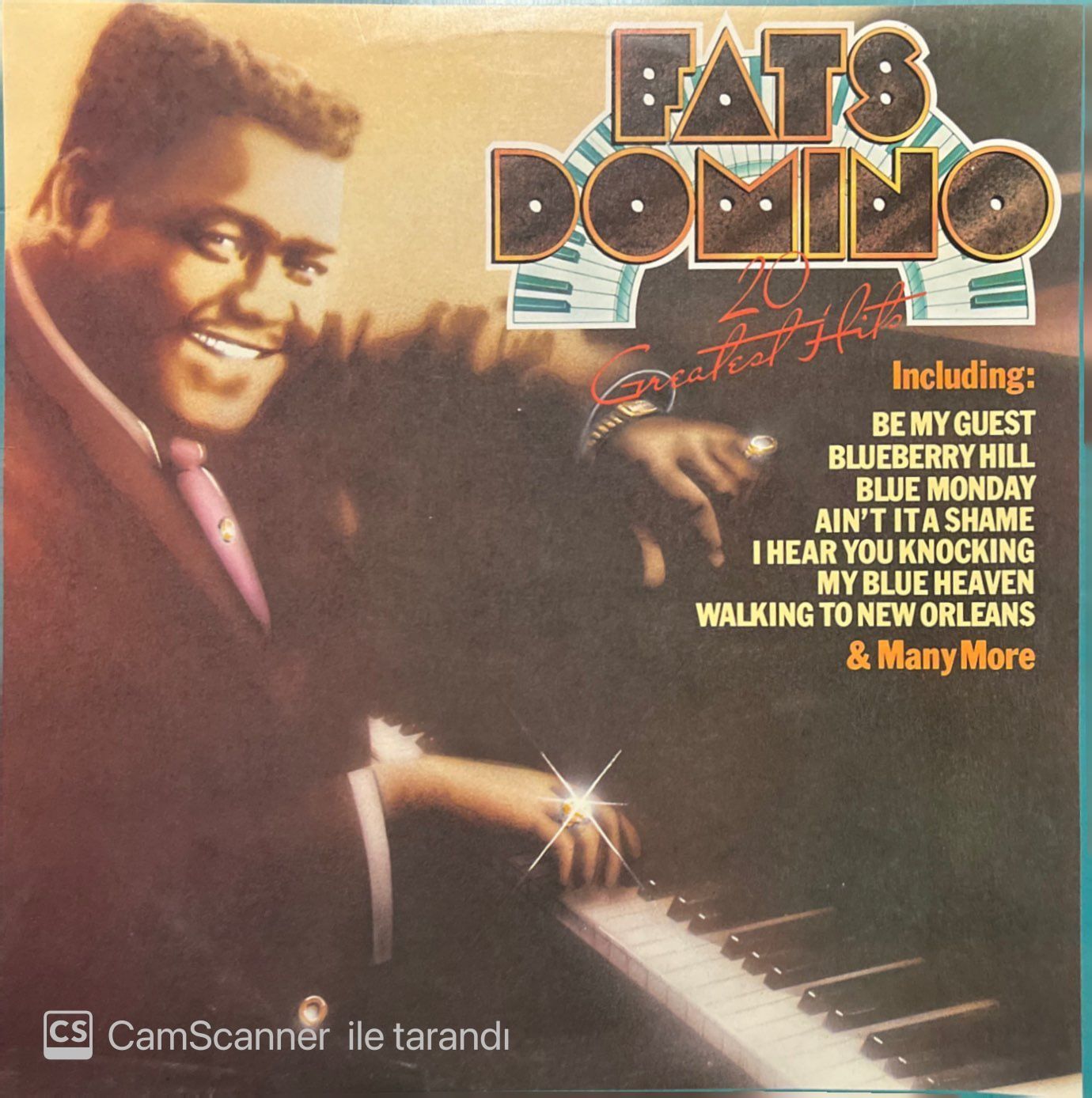 Fats Domino 20 Greatest Hits LP Plak