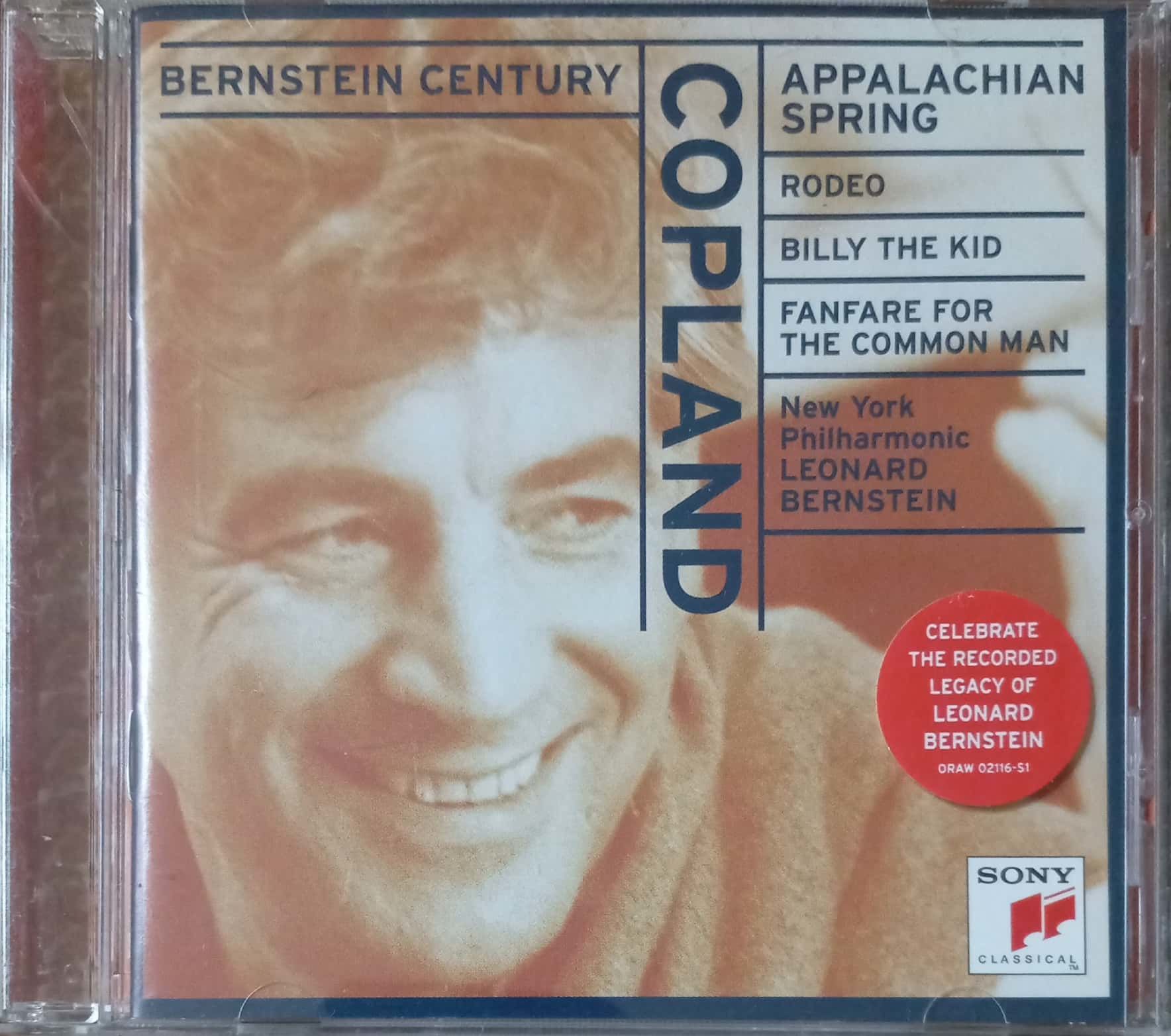 Bernstein Century Copland CD