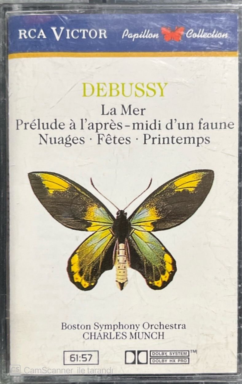 Debussy La Mer Classic Kaset