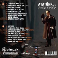 Atatürk'ün Sevdiği Şarkılar LP Plak