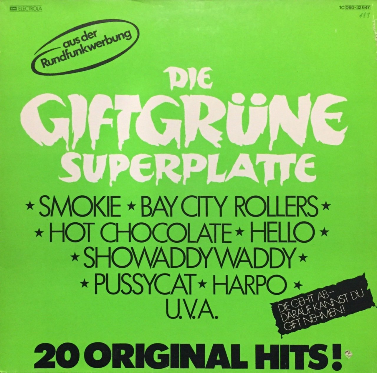 Die Giftgrüne Superlatte LP Plak