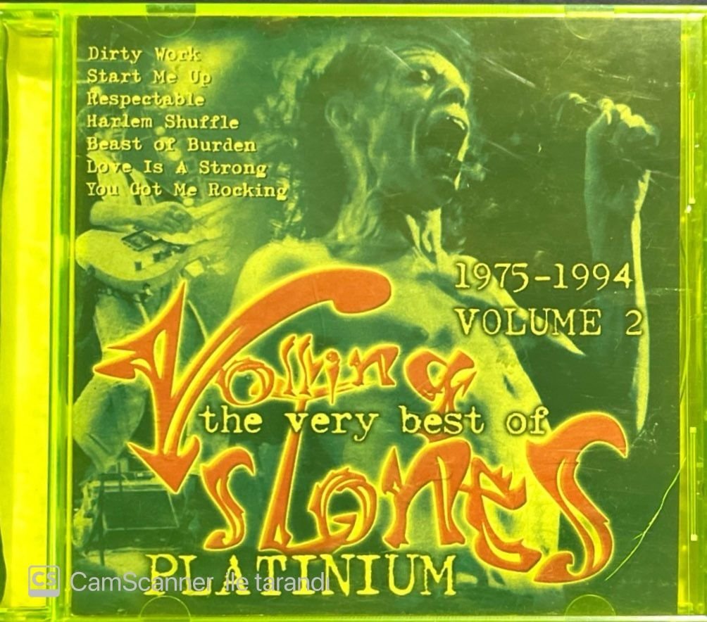 The Very Best Of Rolling Stones Platinium Unoffical CD