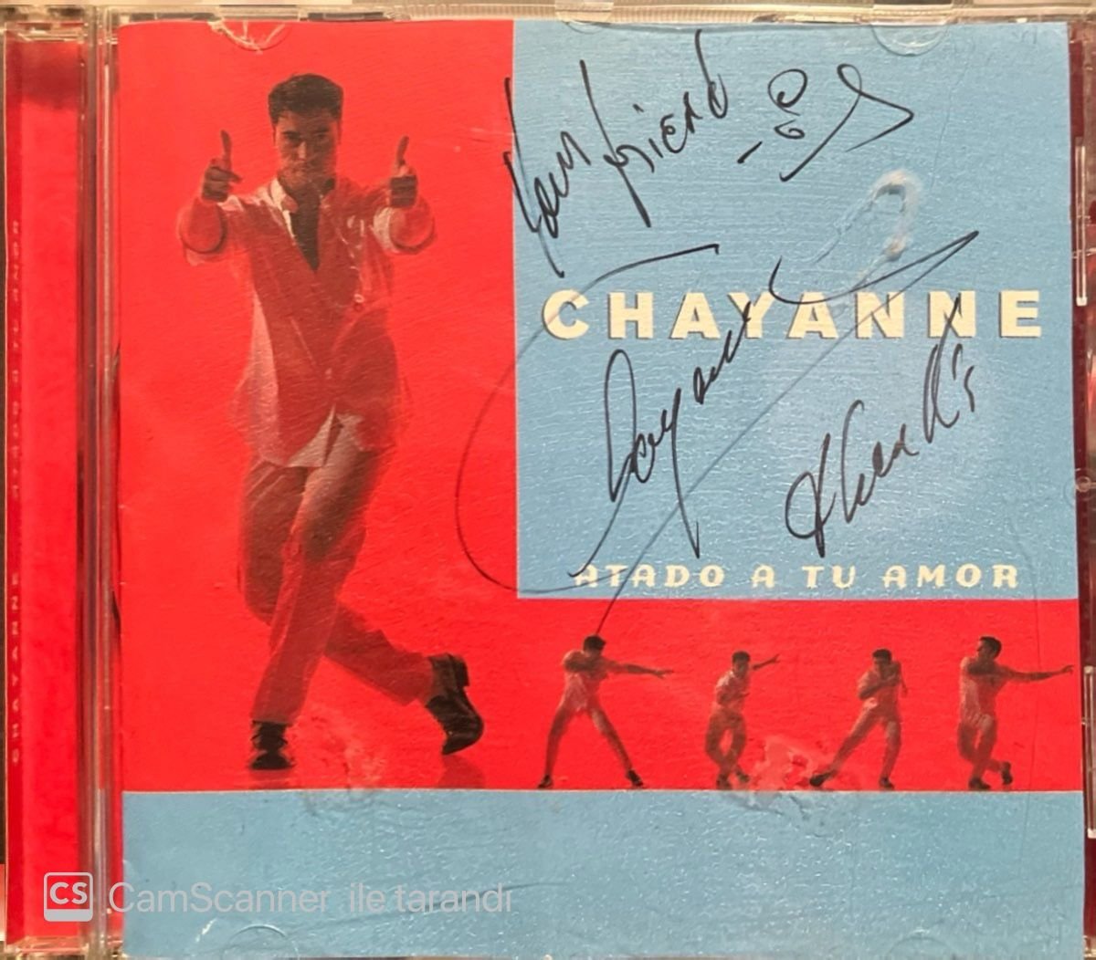 Chayanne Atado A Tu Amor İmzalı CD