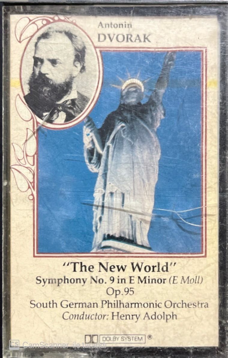 Antonin Dvorak The New World Classic Kaset