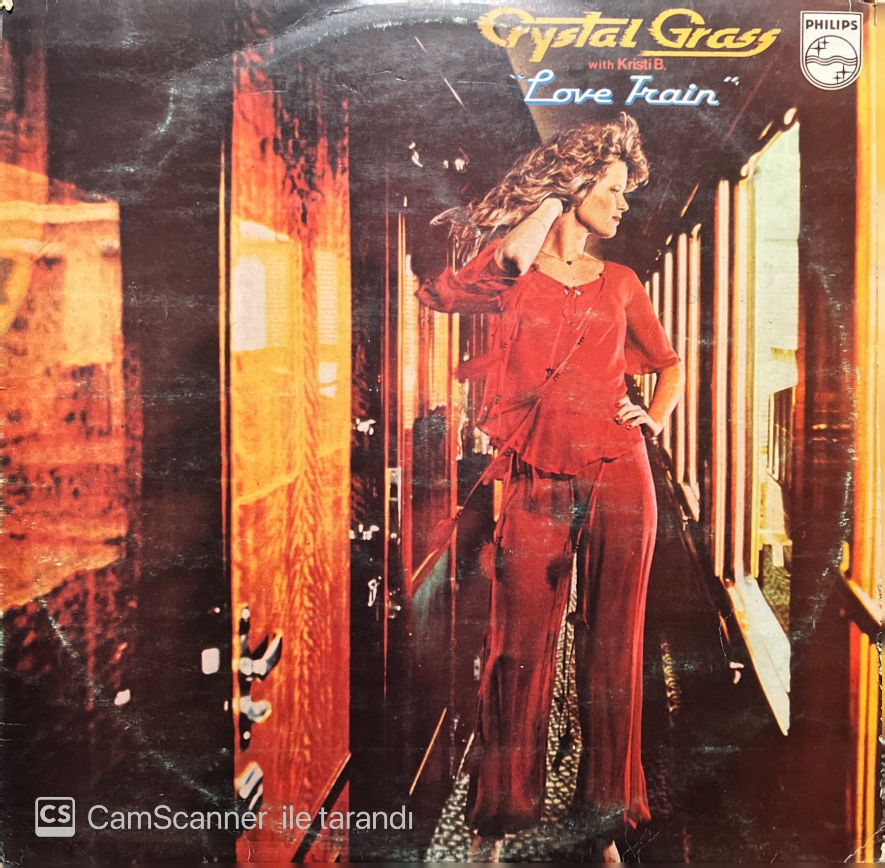 Crystal Grass With Kristi B. Love Train LP Plak