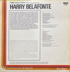 Harry Belafonte Pure Gold From The Caribbean (Day-O) LP Plak