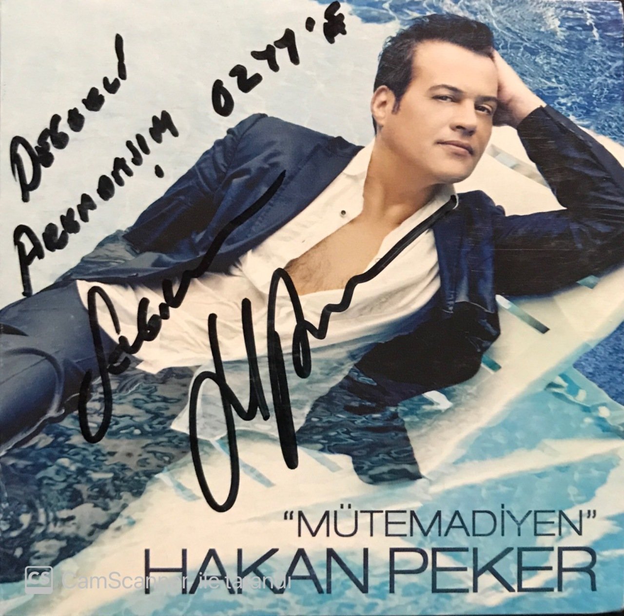 Hakan Peker Mütemadiyen İmzalı CD