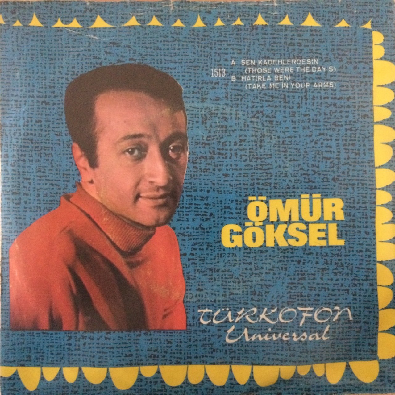 Ömür Göksel Herşey Dün Gibi 45lik Plak