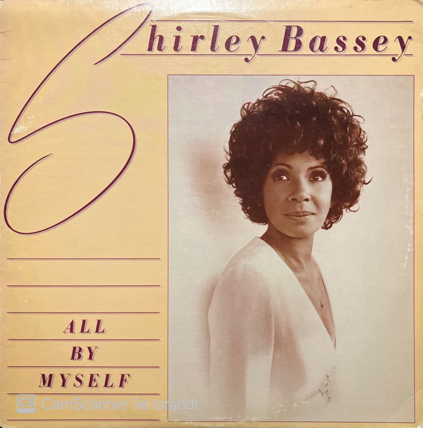 Shirley Bassey All By Myself LP Plak