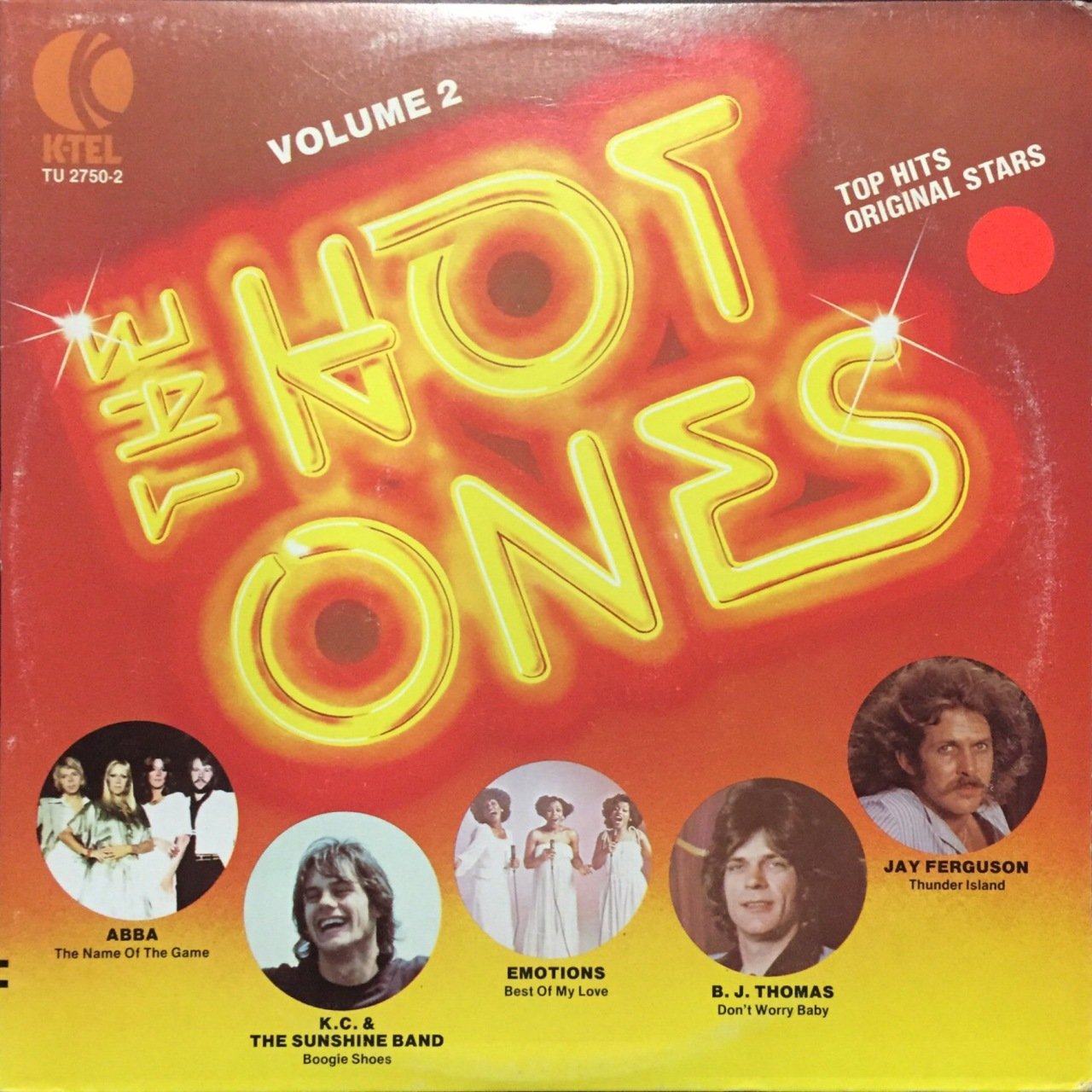 The Hot Ones Top Hits Original Stars LP Plak
