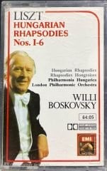 Liszt Hungarian Rhapsodies Nos. 1-6 Classic Kaset