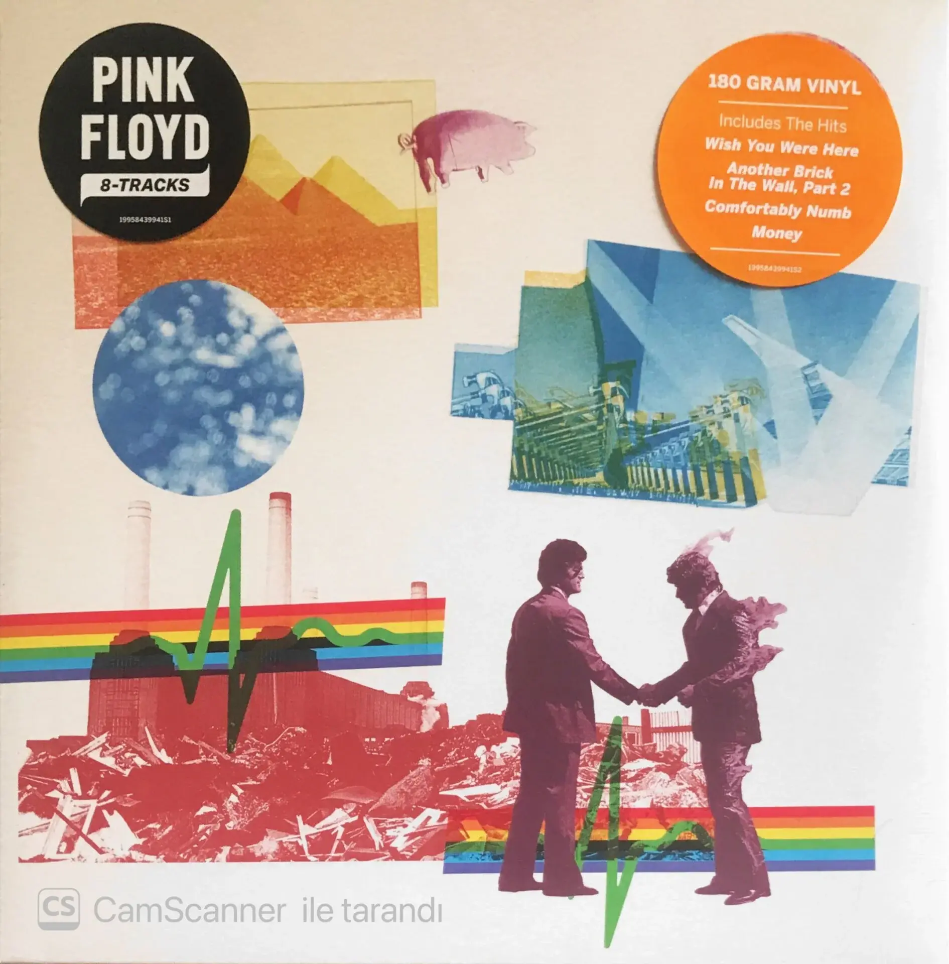 Pink Floyd Pink Floyd 8 Tracks (Black Vinyl edition) LP Plak