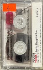 Puccini Tosca Classic Kaset