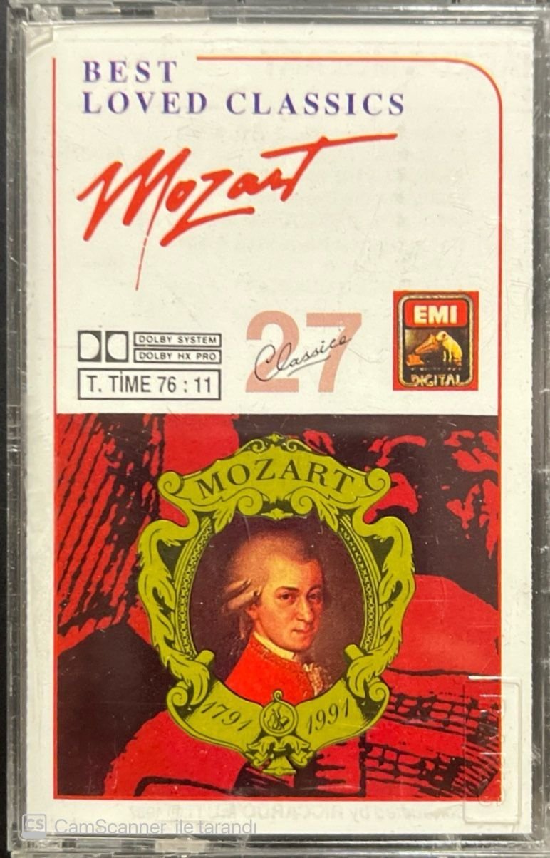 Best Loved Classic 27 Mozart Classic Kaset