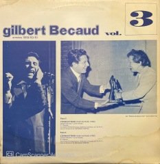 Becaud Vol. 3 Three LP Plak