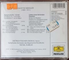 Gustav Mahler Symphony No.1 Songs Of a Wayfarer CD