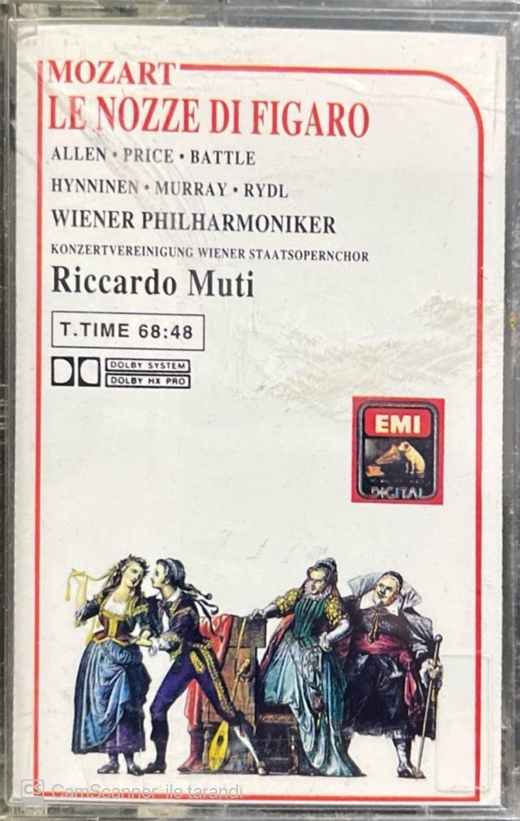 Mozart Le Nozze Di Figaro Classic Kaset