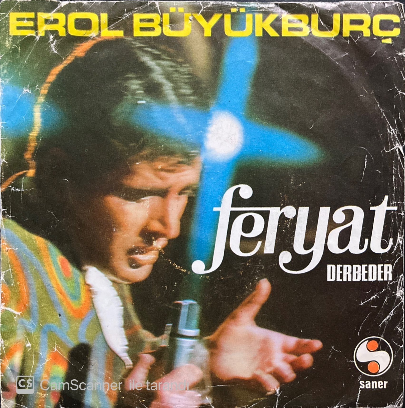 Erol Büyükburç Feryat 45lik Plak