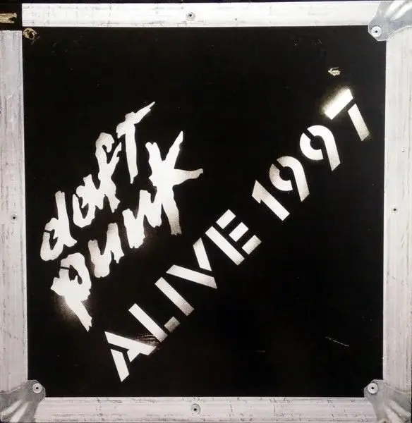 Daft Punk Alive 1997 LP Plak