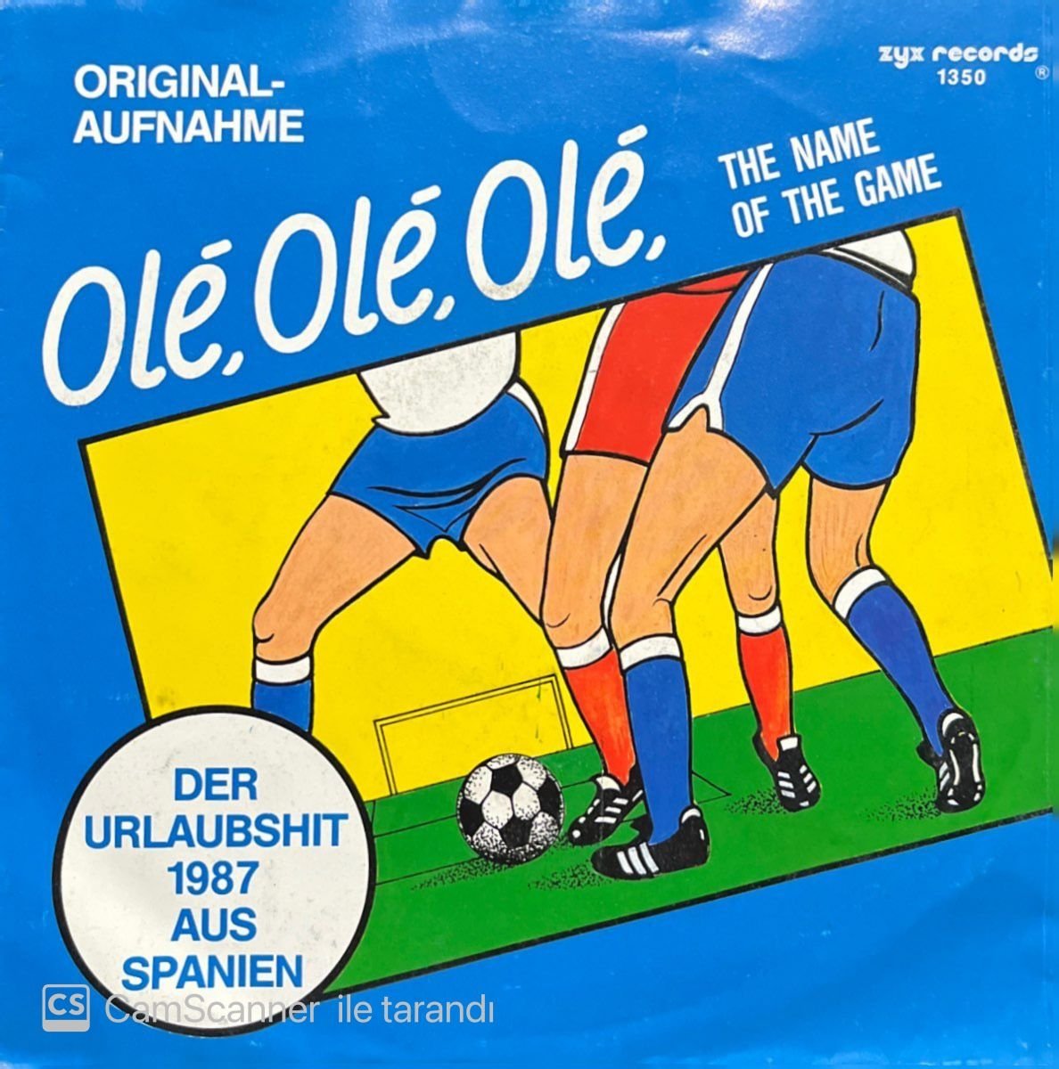 The Fans Ole, Ole, Ole 45lik Plak