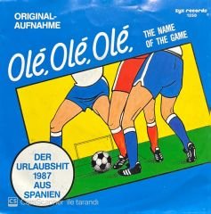 The Fans Ole, Ole, Ole 45lik Plak
