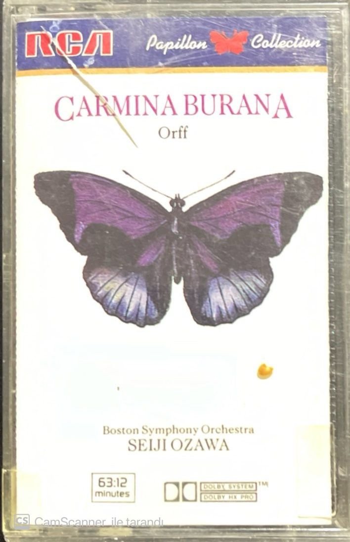 Carmina Burana Orff Classic Kaset