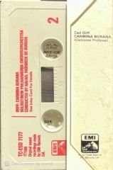 Carmina Burana Carl Orff Classic Kaset