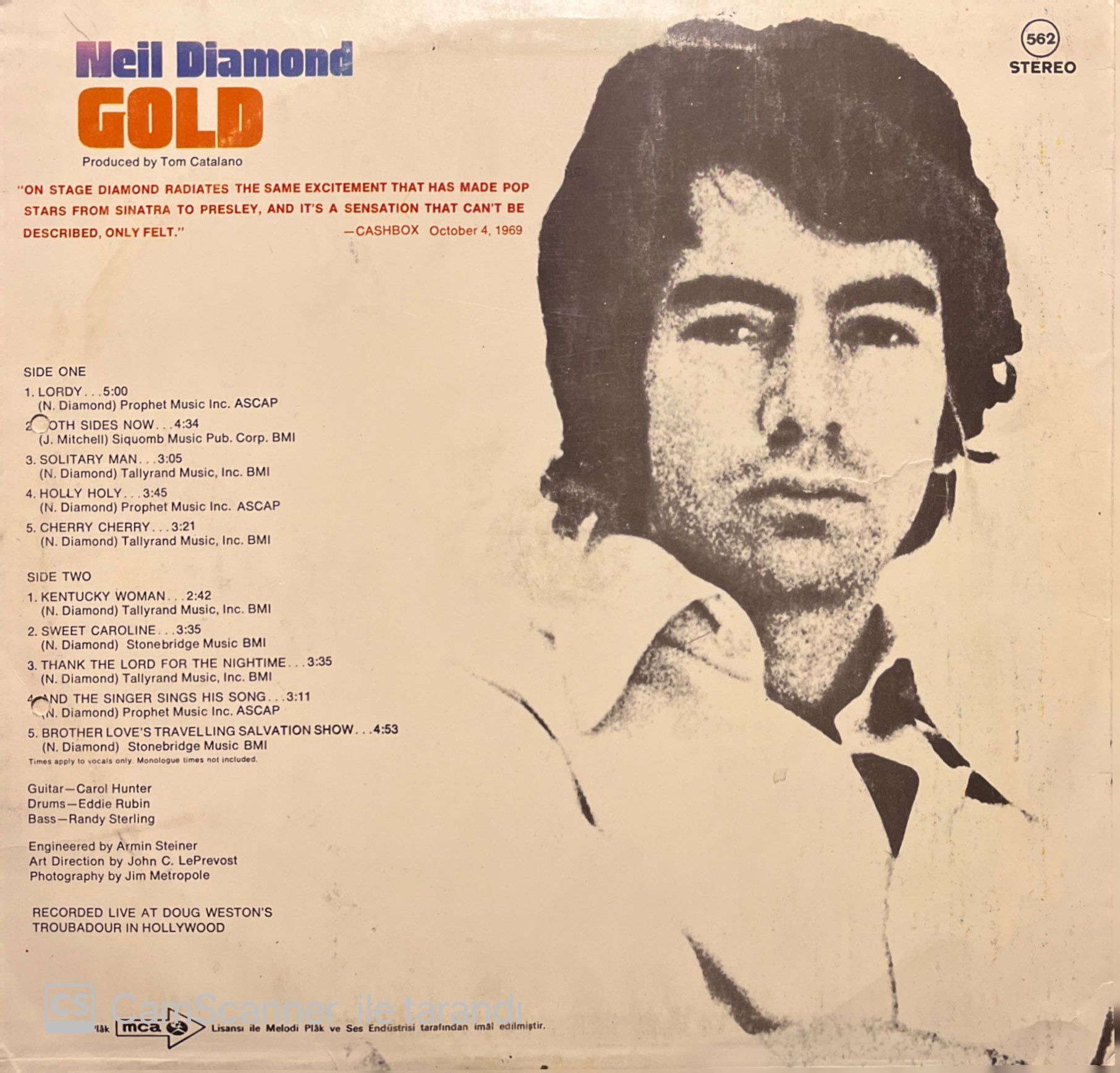 Neil Diamond Gold LP Plak - 250,00 TL - Plak İstasyonu