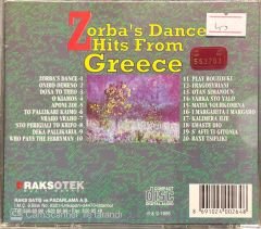 Zorba's Dance Hits From Greece CD