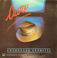 Antonello Venditti Cuore LP Plak