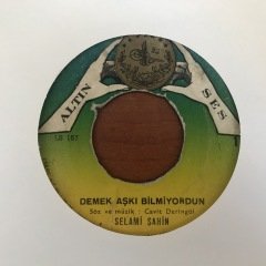 Selami Şahin Demek Aşkı Bilmiyordun 45lik plak