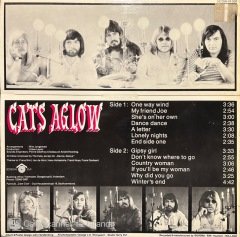 The Cats Aglow LP Plak