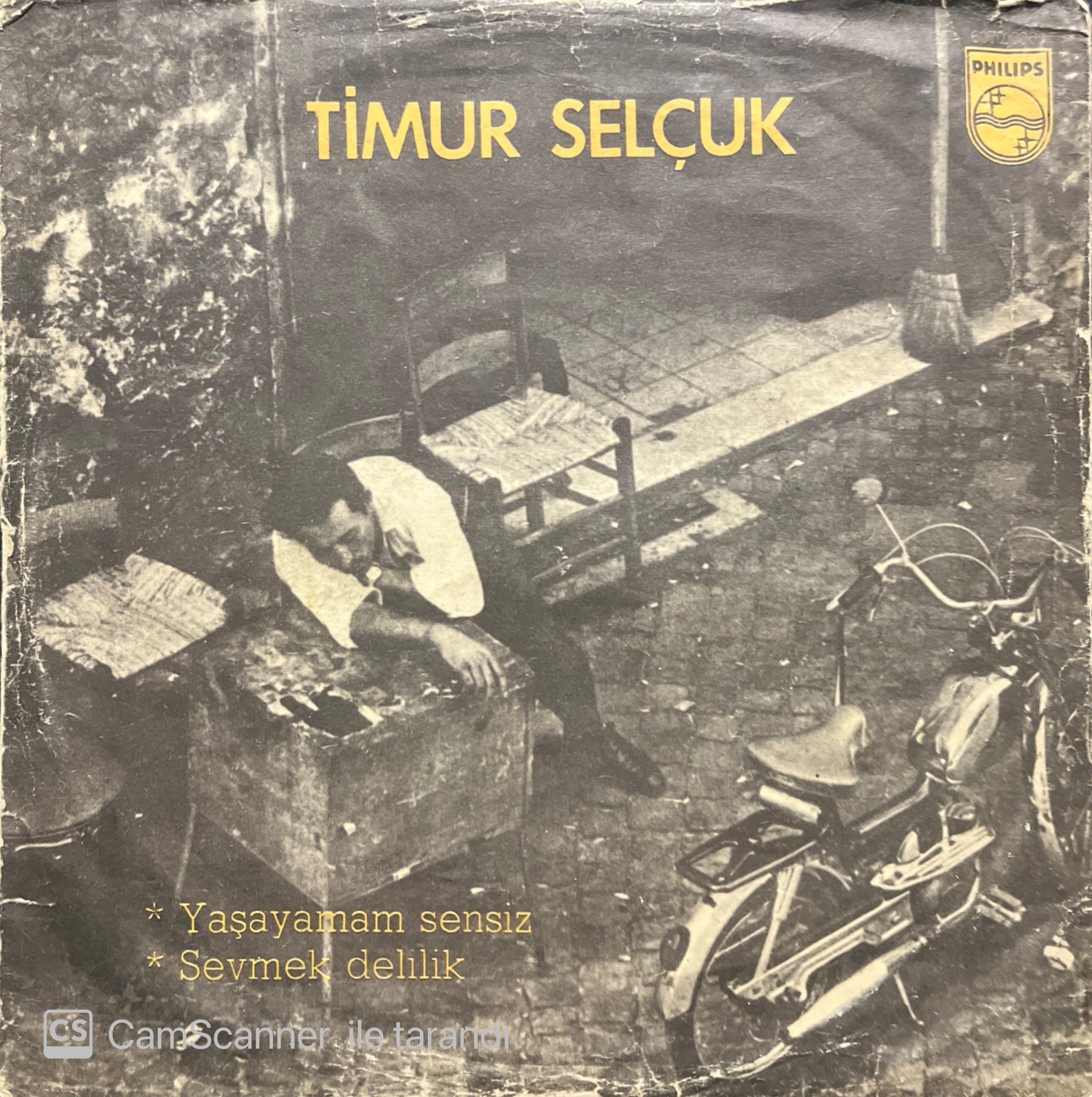 Timur Selçuk Yaşayamam Sensiz 45lik plak