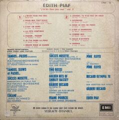 Edith Piaf J' M'en Fous Pas Mal LP Plak