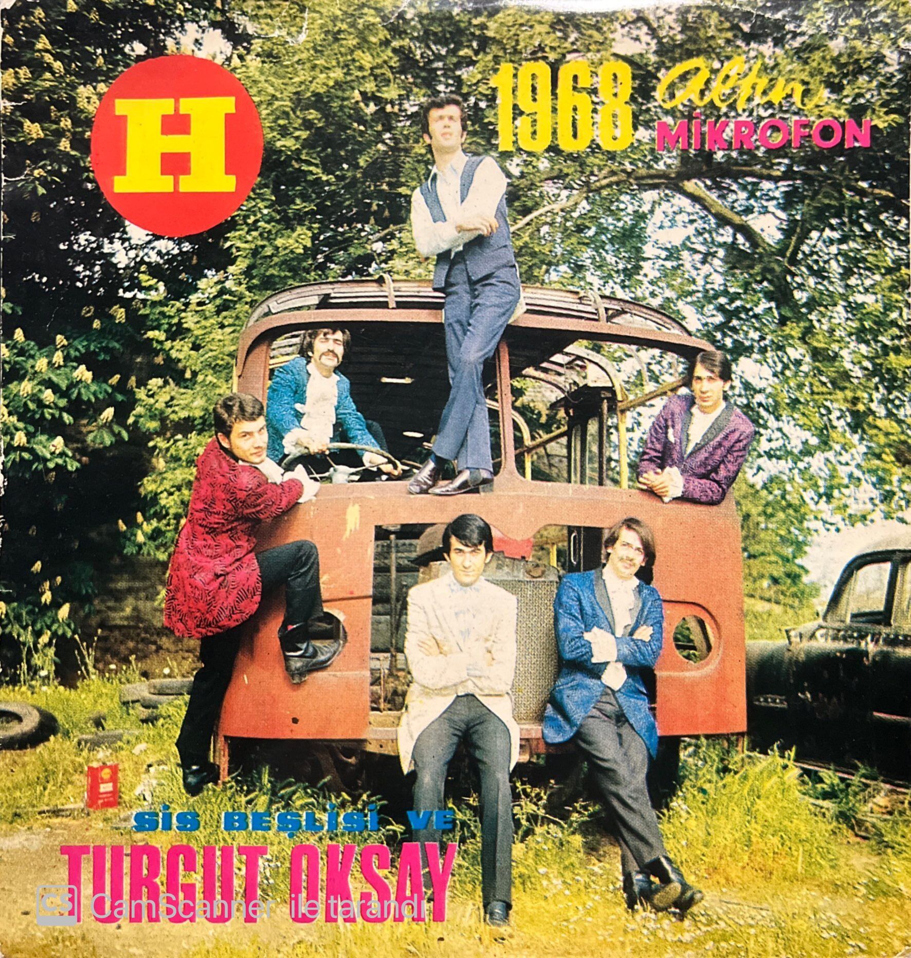 Sis Beşlisi ve Turgut Oksay 1968 Altın Mikrofon Çarşambayı Sel Aldı 45lik Plak