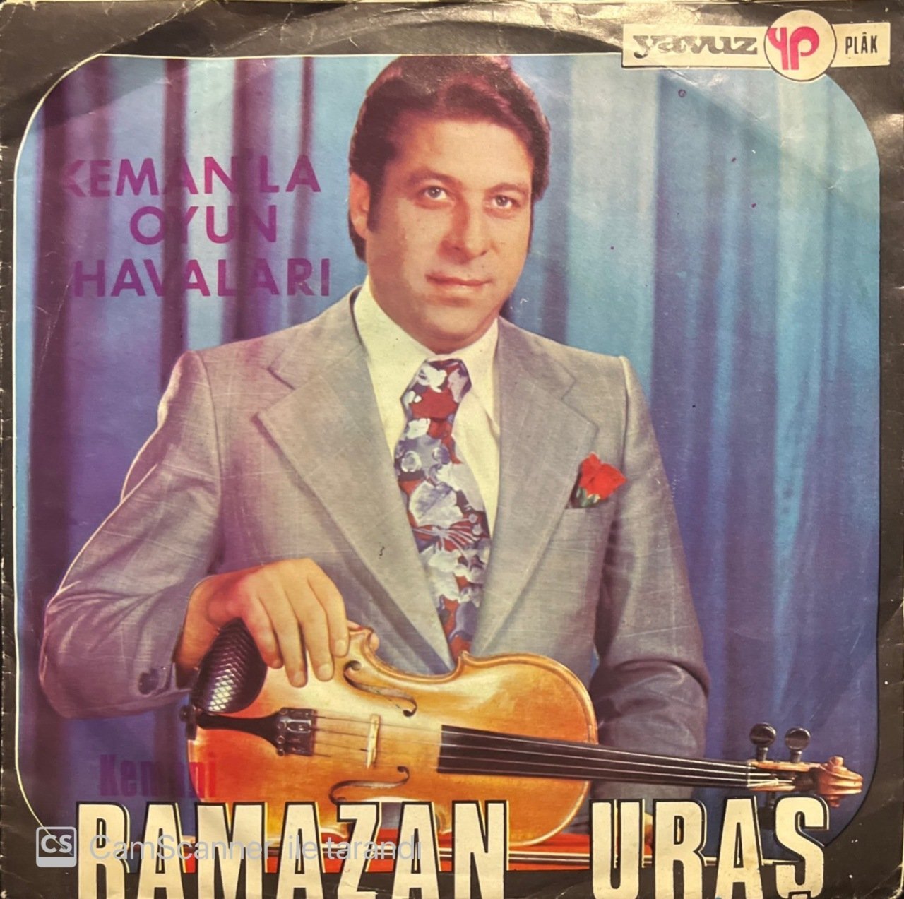 Ramazan Uraş Saba Oyun Havası Kemanla 45lik plak