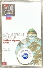 Montserrat Caballe Italian Opera Arias Açılmamış Jelatininde Classic Kaset