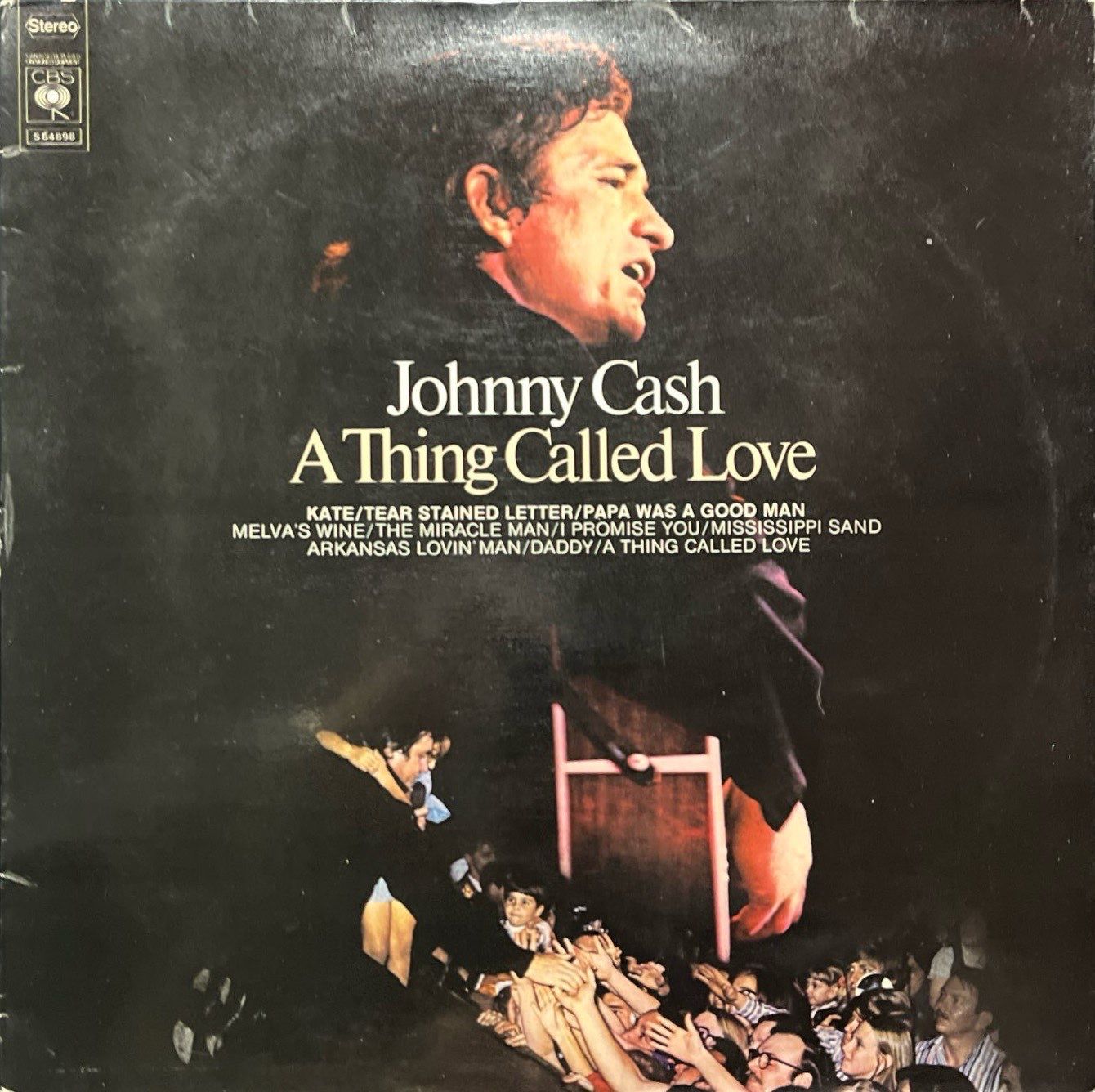 Johnny Cash A Thing Called Love LP Plak