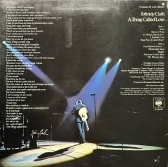 Johnny Cash A Thing Called Love LP Plak