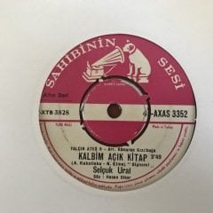 Selçuk Ural Kalbim Açık Kitap 45lik Plak